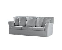 Dekoria Potah na pohovku IKEA Tomelilla 3-místná nerozkládací, šedá tmavá, pohovka Tomelilla 3-místná, Ingrid, 705-42