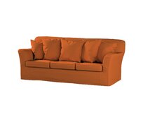 Dekoria Potah na pohovku IKEA Tomelilla 3-místná nerozkládací, rezavá, pohovka Tomelilla 3-místná, Cotton Panama, 702-42
