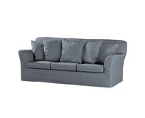 Dekoria Potah na pohovku IKEA  Tomelilla 3-místná nerozkládací, šedý grafit, pohovka Tomelilla 3-místná, City, 704-86