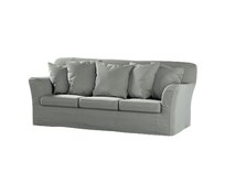 Dekoria Potah na pohovku IKEA Tomelilla 3-místná nerozkládací, Šedá, pohovka Tomelilla 3-místná, Living Velvet, 704-57