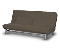 Dekoria Potah na pohovku IKEA Beddinge krátký, hnědá, potah na pohovku + 2 polštáře, Etna, 705-08