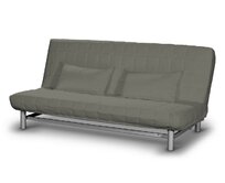 Dekoria Potah na pohovku IKEA Beddinge krátký, šedá, potah na pohovku + 2 polštáře, Etna, 161-25