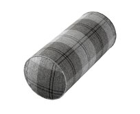 Dekoria Potah na válec IKEA Ektorp, šedo-grafitová kostka, válec Ektorp průměr 15cm, délka 35cm, Edinburgh, 115-75