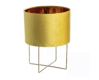 Dekoria Lampa stolní Trixi Gold výška 37cm, 28 x 37 cm