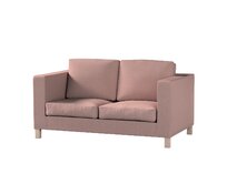 Dekoria Potah na pohovku IKEA Karlanda 2-místná, krátký, matně růžová, pohovka Karlanda 2-místná, City, 704-83