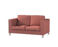Dekoria Potah na pohovku IKEA Karlanda 2-místná, krátký, hnědá koňaková, pohovka Karlanda 2-místná, City, 704-84