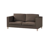 Dekoria Potah na pohovku IKEA Karlanda rozkládací, krátký, hnědá, pohovka Karlanda rozkládací, Etna, 705-08