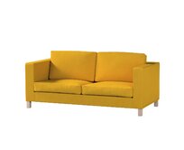 Dekoria Potah na pohovku IKEA Karlanda rozkládací, krátký, hořčicový šenil, pohovka Karlanda rozkládací, Etna, 705-04