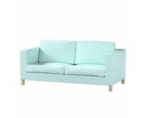 Dekoria Potah na pohovku IKEA Karlanda rozkládací, krátký, pastelově blankytná , pohovka Karlanda rozkládací, Cotton Panama, 702-10