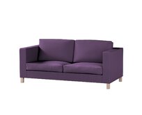 Dekoria Potah na pohovku IKEA Karlanda rozkládací, krátký, fialová, pohovka Karlanda rozkládací, Etna, 161-27