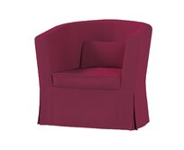 Dekoria Potah na křeslo IKEA Ektorp Tullsta, Plum švestková, křeslo Ektorp Tullsta, Cotton Panama, 702-32