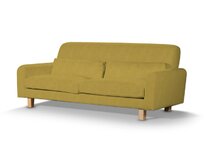 Dekoria Potah na pohovku IKEA Nikkala krátký, hořčicový šenil, potah na pohovku Nikkala -krátký, Etna, 705-04