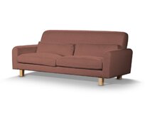 Dekoria Potah na pohovku IKEA Nikkala krátký, hnědá koňaková, potah na pohovku Nikkala -krátký, City, 704-84
