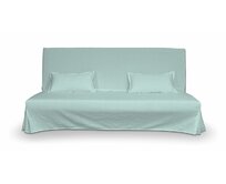 Dekoria Potah na pohovku Beddinge a 2 potahy na polštáře - jednoduché bez prošití, pastelově blankytná , sofa Beddinge, Cotton Panama, 702-10