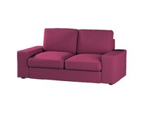 Dekoria Potah na pohovku Kivik 2-místná nerozkládací, Plum švestková, Pohovka Kivik 2-místná, Cotton Panama, 702-32
