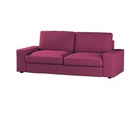 Dekoria Potah na pohovku Kivik 3-místná nerozkládací, Plum švestková, Pohovka Kivik 3-místná, Cotton Panama, 702-32