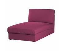 Dekoria Potah na lenošku Kivik, Plum švestková, Šezlong Kivik, Cotton Panama, 702-32