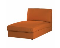 Dekoria Potah na lenošku Kivik, rezavá, Šezlong Kivik, Cotton Panama, 702-42
