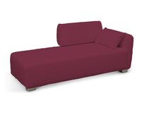 Dekoria Potah na lenošku Mysinge, Plum švestková, šezlong Mysinge, Cotton Panama, 702-32