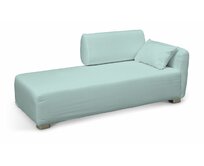 Dekoria Potah na lenošku Mysinge, pastelově blankytná , šezlong Mysinge, Cotton Panama, 702-10