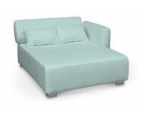 Dekoria Potah na pohovku Mysinge dlouhý, pastelově blankytná , pohovka Mysinge long, Cotton Panama, 702-10