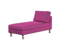 Dekoria Potah na šezlong IKEA Karlstad samostatný, krátký, amaranthová , Potah na šezlong Karlstad samostatný, Etna, 705-23