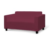 Dekoria Potah na pohovku Klobo, Plum švestková, sofa Klobo, Cotton Panama, 702-32