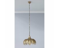 Dekoria Závěsná lampa Botanica Gold, ⌀46 cm