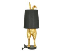 Dekoria Stolní lampa Gold Rabbit 74cm, 24 x 24 x 74 cm