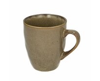 Dekoria Hrnek Gelato 400 ml brown, 12 x 9,5 x 11 cm