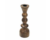 Dekoria Svícen Rattoli 23cm, 7 x 7 x 23 cm
