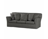 Dekoria Potah na pohovku IKEA  Tomelilla 3-místná nerozkládací, grafitová, pohovka Tomelilla 3-místná, Etna, 705-35