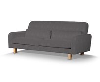 Dekoria Potah na pohovku IKEA Nikkala krátký, grafitová, potah na pohovku Nikkala -krátký, Etna, 705-35