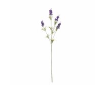 Dekoria Levandulový květ 61cm dark, 10 x 5 x 61 cm