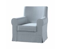 Dekoria Potah na křeslo IKEA Ektorp Jennylund, jemně blankytný melanž, kØeslo Ektorp Jennylund, Amsterdam, 704-46