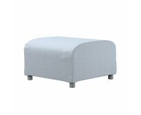 Dekoria Potah na podnožku Klippan, jemně blankytný melanž, podnožka Klippan, Amsterdam, 704-46