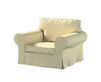 Dekoria Potah na křeslo IKEA Ektorp, ecru, křeslo Ektorp, Living Velvet, 704-79
