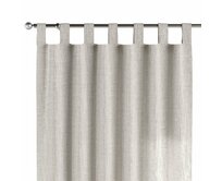 Dekoria Závěs na poutkach, bílá, Linen, 392-04