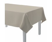 Dekoria Ubrus obdélníkový, šedo-béžová, Linen, 392-10