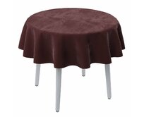 Dekoria Ubrus kulatý, bordó, Velvet, 704-26