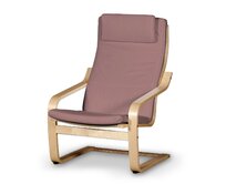Dekoria Sedák na křeslo IKEA Poäng II, matně růžová, kØeslo Poäng II, Cotton Panama, 702-43