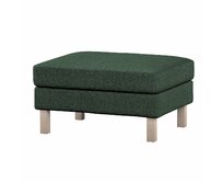 Dekoria Potah na podnožku IKEA Karlstad, lesní zelená, potah na podnožku Karlstad, City, 704-81