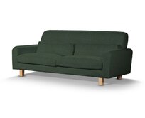 Dekoria Potah na pohovku IKEA Nikkala krátký, lesní zelená, potah na pohovku Nikkala -krátký, City, 704-81