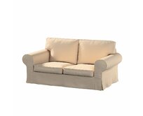 Dekoria Potah na pohovku IKEA  Ektorp 2-místná, nerozkládací, béžová, pohovka Ektorp 2-místná, Living, 106-17