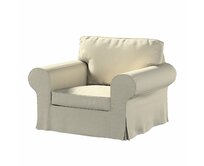 Dekoria Potah na křeslo IKEA Ektorp, béžová, křeslo Ektorp, Living, 161-59
