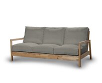 Dekoria Potah na pohovku IKEA  Lillberg 3-místná nerozkládací, chenille grise, pohovka Lillberg 3-místná, Living, 161-57