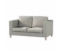 Dekoria Potah na pohovku IKEA  Karlanda 2-místná, krátký, chenille grise, pohovka Karlanda 2-místná, Living, 161-57