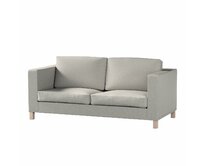 Dekoria Potah na pohovku IKEA  Karlanda rozkládací, krátký, chenille grise, pohovka Karlanda rozkládací, Living, 161-57