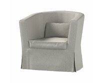 Dekoria Potah na křeslo IKEA Ektorp Tullsta, chenille grise, křeslo Ektorp Tullsta, Living, 161-57