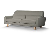 Dekoria Potah na pohovku IKEA Nikkala krátký, chenille grise, potah na pohovku Nikkala -krátký, Living, 161-57